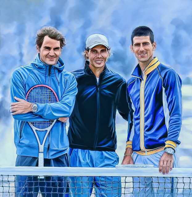 日本网球队血洗德国网球队，费德勒一己之力扛起全队