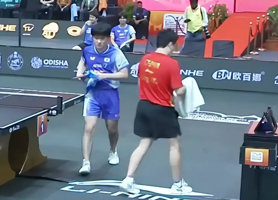 关于日本队碾压奥地利队，梁靖崑点燃赛场的信息