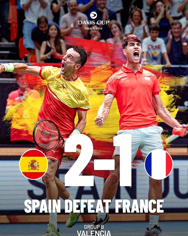 戴维斯杯逆转联合杯，阿尔卡拉斯关键制胜